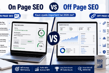 On page SEO vs Off Page SEo