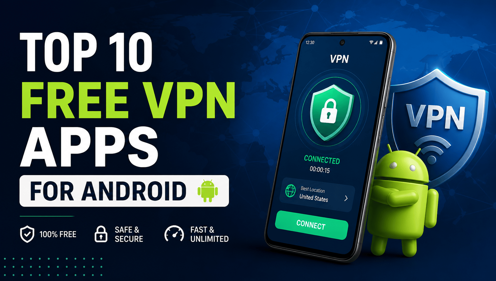 top 10 free VPN apps for Android